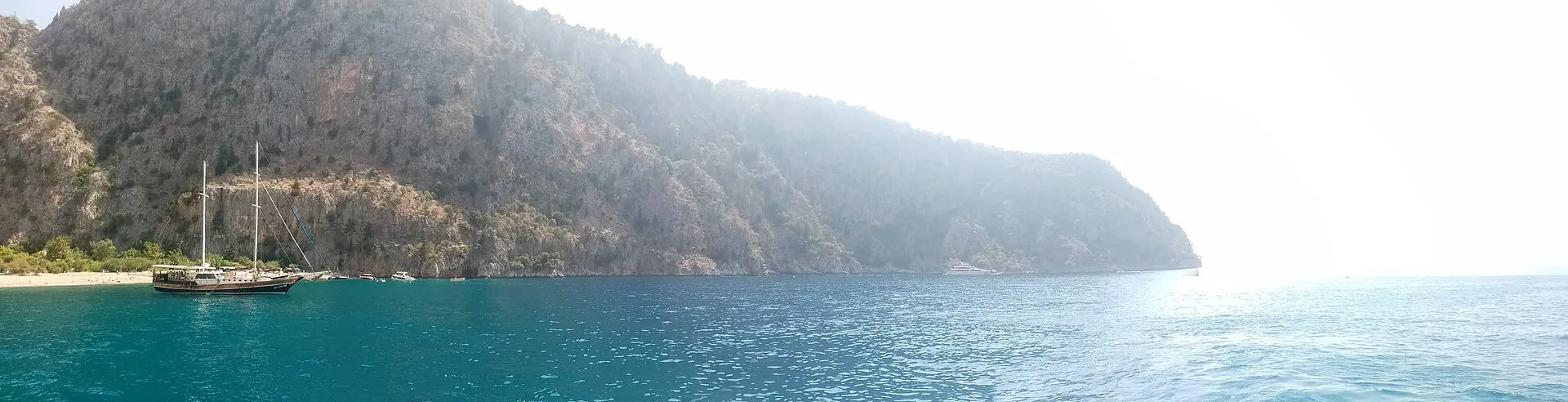 Villa Faralyus 1, Kelebekler Vadisi kıyısı, Faralya çevresi