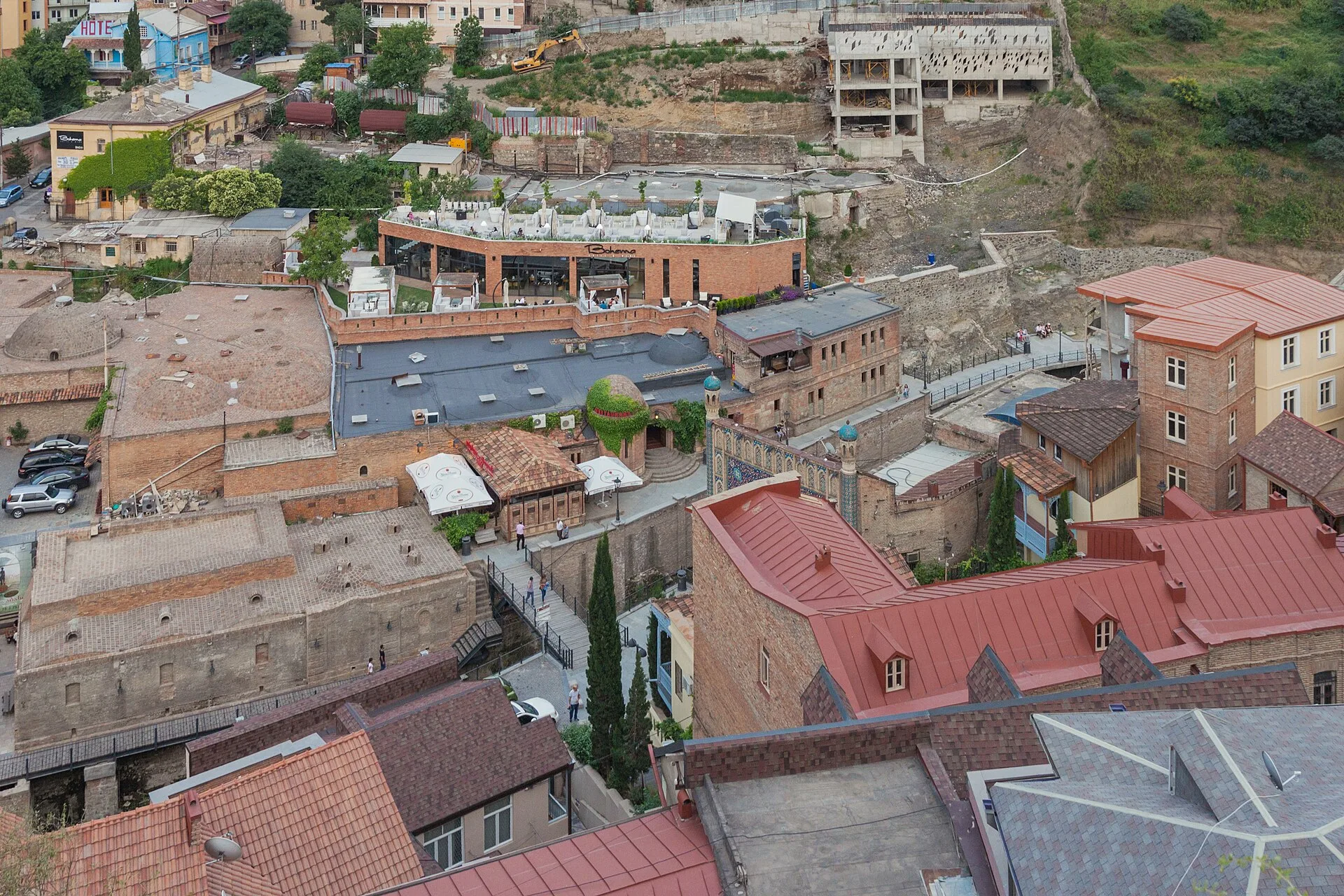 Uçaklı Batum ve Tiflis Turu 3 Gece - THY ile Trabzon Gidiş-Dönüş, Narikala Kalesi'nden Tiflis manzarası