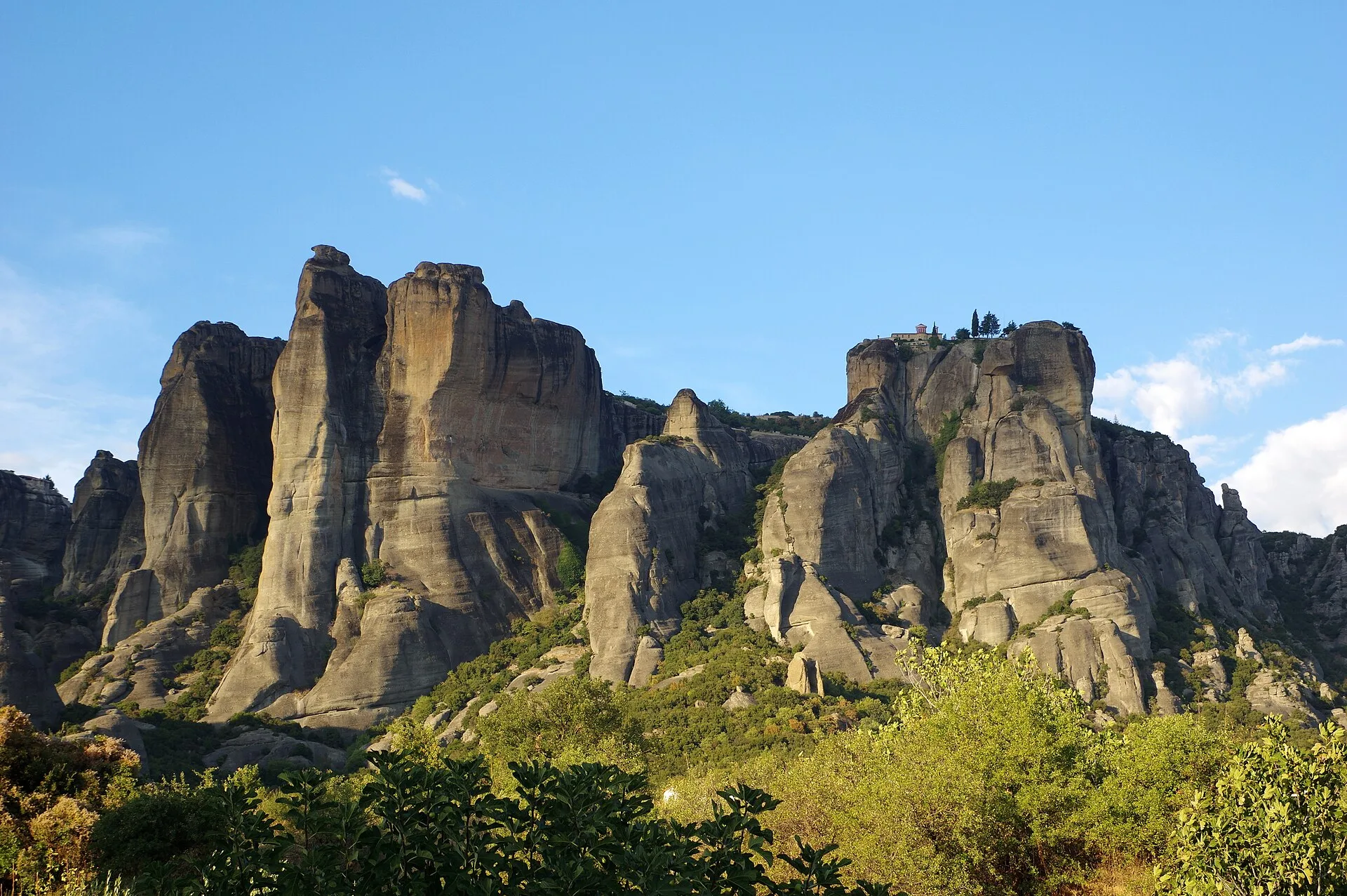 Meteora'nın kaya sütunları, Yunanistan
